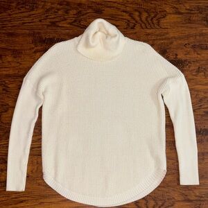 MICHAEL Michael Kors Women’s Cream Knit Turtleneck Sweater